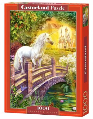 Пъзел Castorland от 1000 части - Омагьосана градина