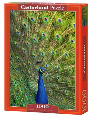 Пъзел Castorland от 1000 части - Паун