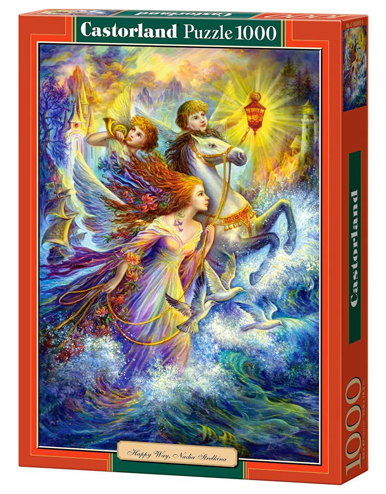 Пъзел Castorland от 1000 части - Щастлив път
