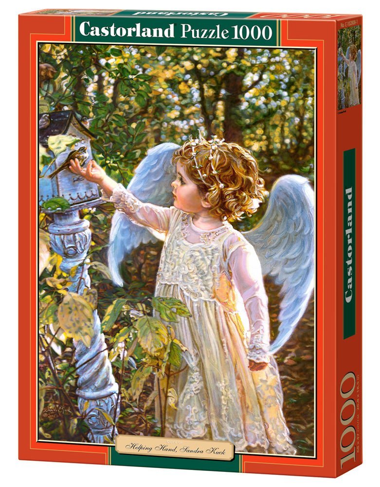 Пъзел Castorland от 1000 части - Помощна ръка, Сандра Кък