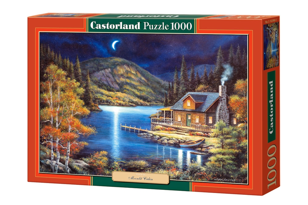 Пъзел Castorland от 1000 части - Вила под луната