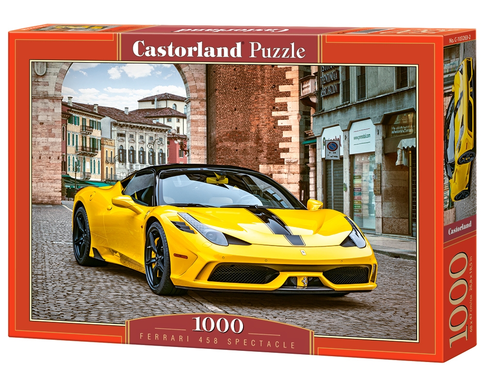 Пъзел Castorland от 1000 части - Ferrari 458 Spectacle