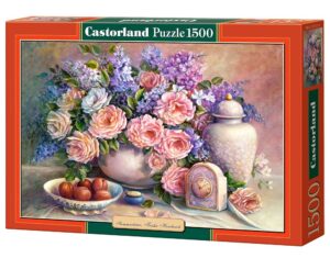 Пъзел Castorland от 1500 части - Цветя