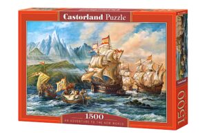 Пъзел Castorland от 1500 части - Приключение в новия свят