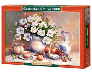 Пъзел Castorland от 2000 части - Ваза с цветя