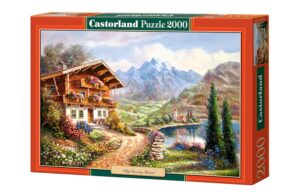 Пъзел Castorland от 2000 части - Къща в планината