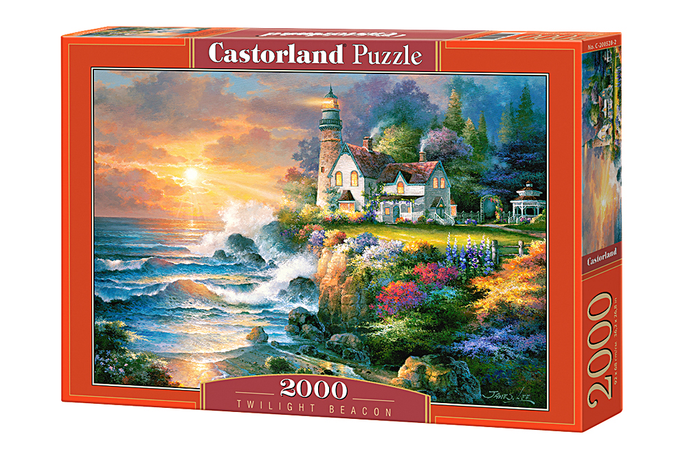 Пъзел Castorland от 2000 части - Къща на брега