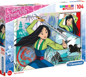 Пъзел Clementoni от 104 части - Мулан