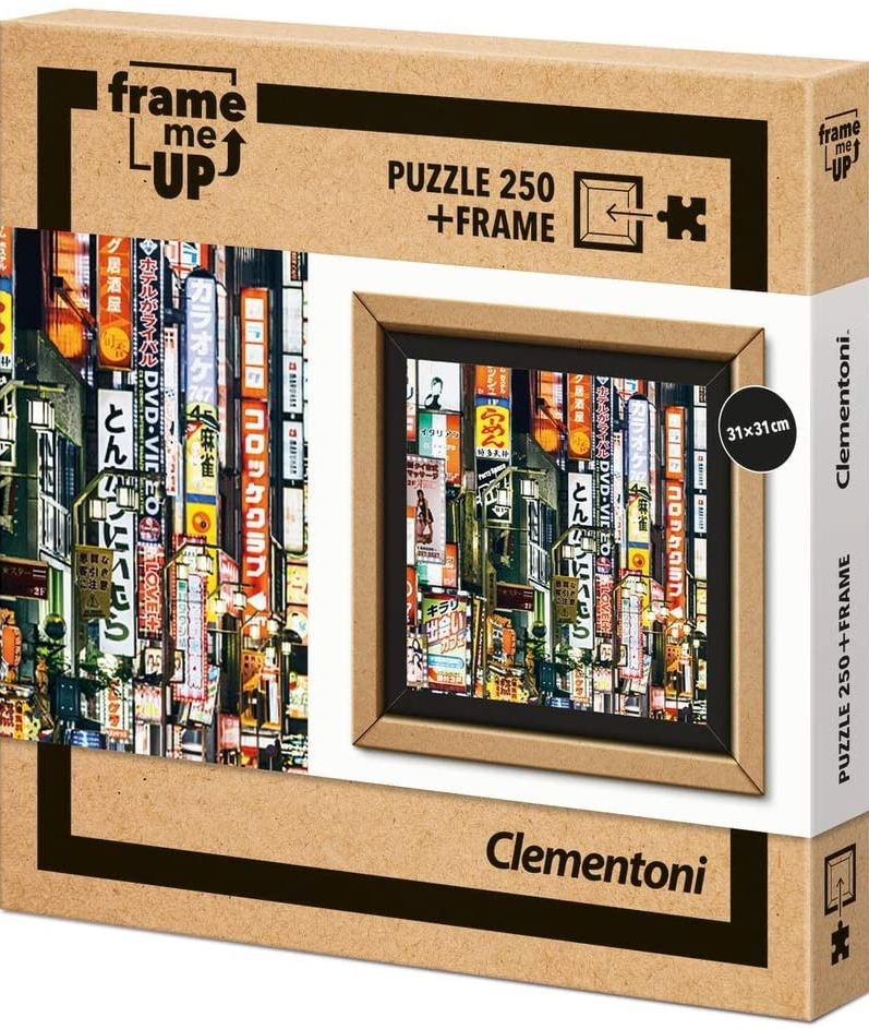 Пъзел Clementoni Frame Me Up от 250 части - Светлините на Токио