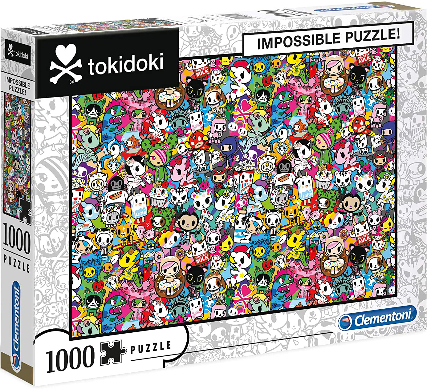 Пъзел Clementoni от 1000 части - Tokidoki