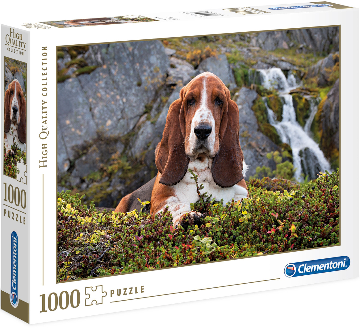 Пъзел Clementoni от 1000 части - Куче Charlie Brown