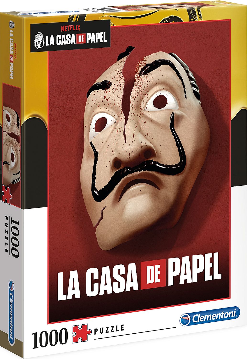 Пъзел Clementoni от 1000 части - La Casa De Papel