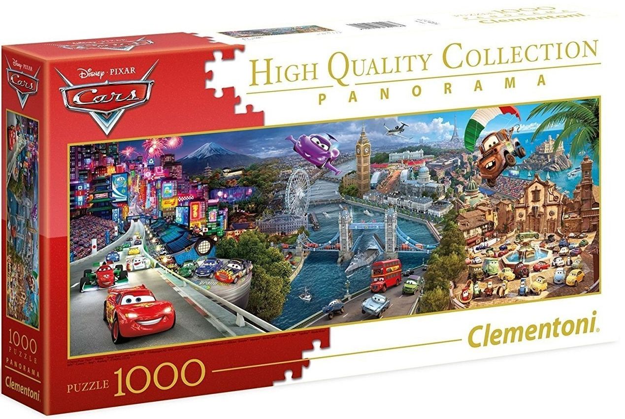 Панорамен пъзел Clementoni от 1000 части - Колите