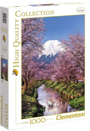 Пъзел Clementoni от 1000 части - Планината Фуджи