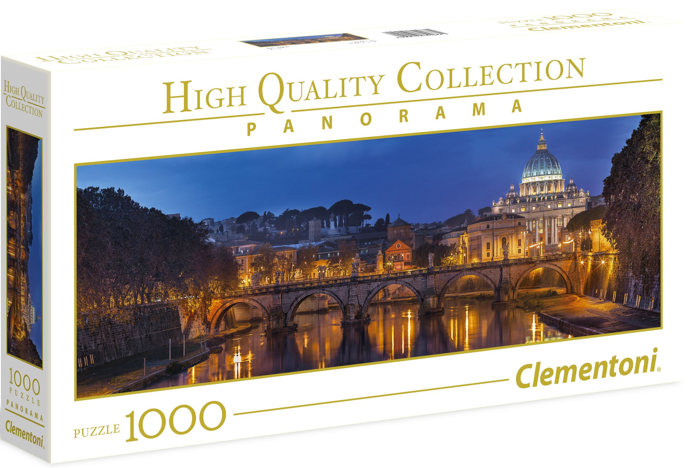 Панорамен пъзел Clementoni от 1000 части - Рим