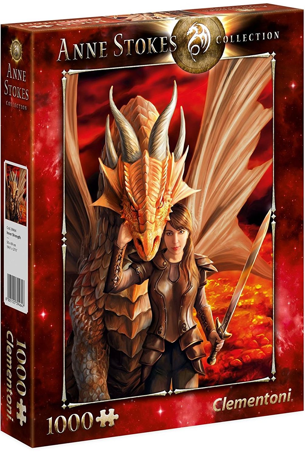 Пъзел Clementoni от 1000 части - Вътрешна сила, Ан Стоукс