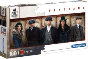 Панорамен пъзел Clementoni от 1000 части - Peaky Blinders