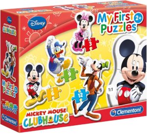 Бебешки пъзел Clementoni 4 в 1 - Клубът на Мики Маус