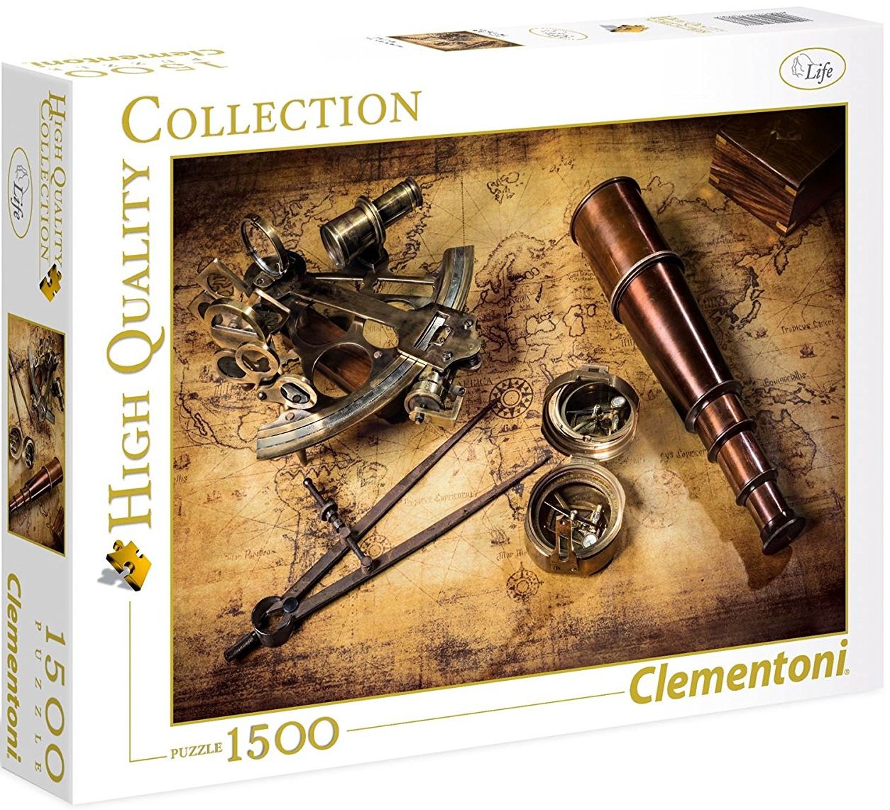 Пъзел Clementoni от 1500 части - Експедиция към съкровището