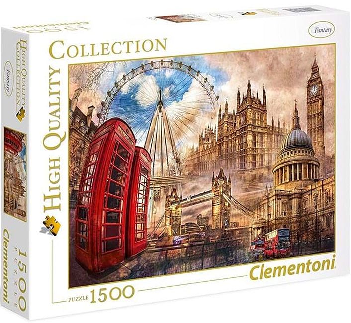 Пъзел Clementoni от 1500 части - Лондон