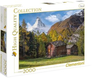 Пъзел Clementoni от 2000 части - Обаянието на Матерхорн