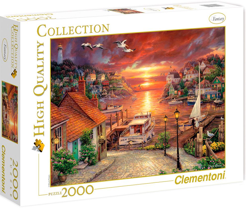 Пъзел Clementoni от 2000 части - Нови хоризонти