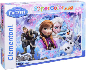 Пъзел Clementoni от 104 макси части - Замръзналото кралство 2