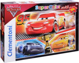 Пъзел Clementoni от 104 макси части - Колите 3, Шампиони