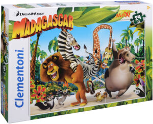 Пъзел Clementoni от 24 макси части - Мадагаскар, Еволюцията се обърка