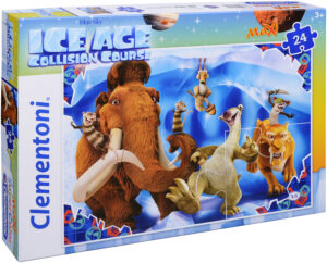 Пъзел Clementoni от 24 макси части - Ледена епоха 5, Хайде да приключенстваме!