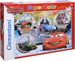 Пъзел Clementoni от 24 макси части - Колите 3, Световното Grand Prix състезание