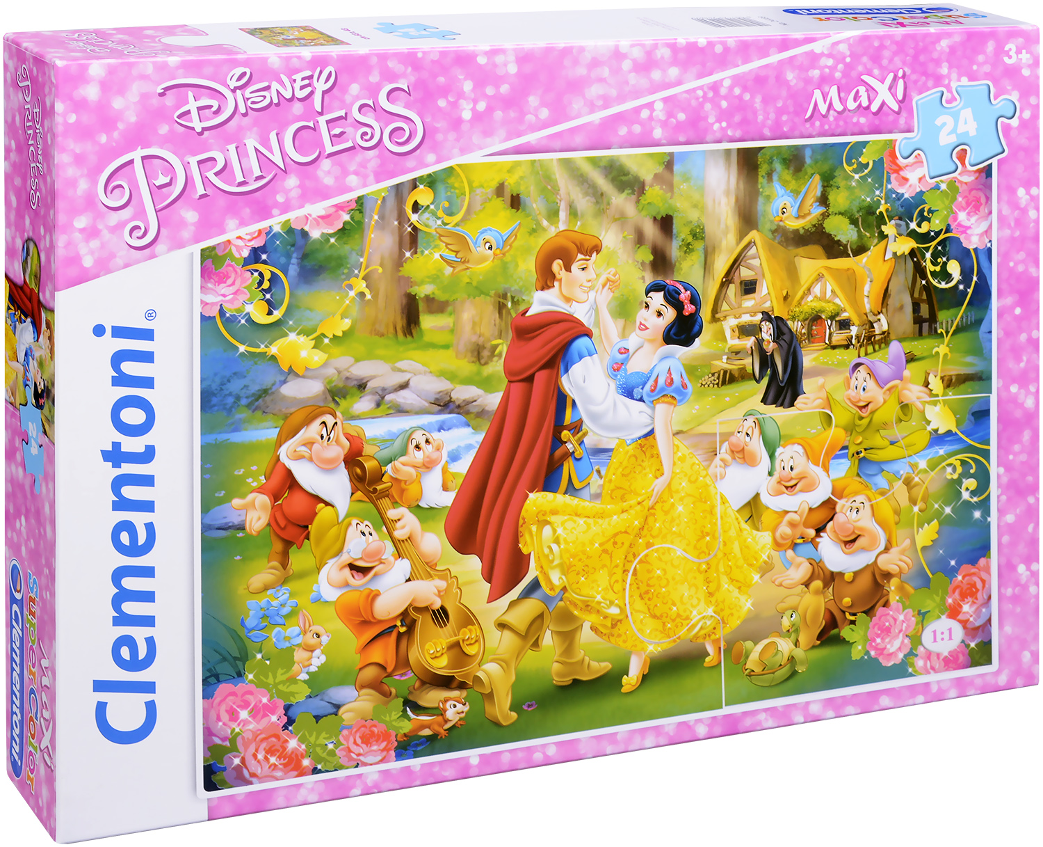 Пъзел Clementoni от 24 макси части - Снежанка