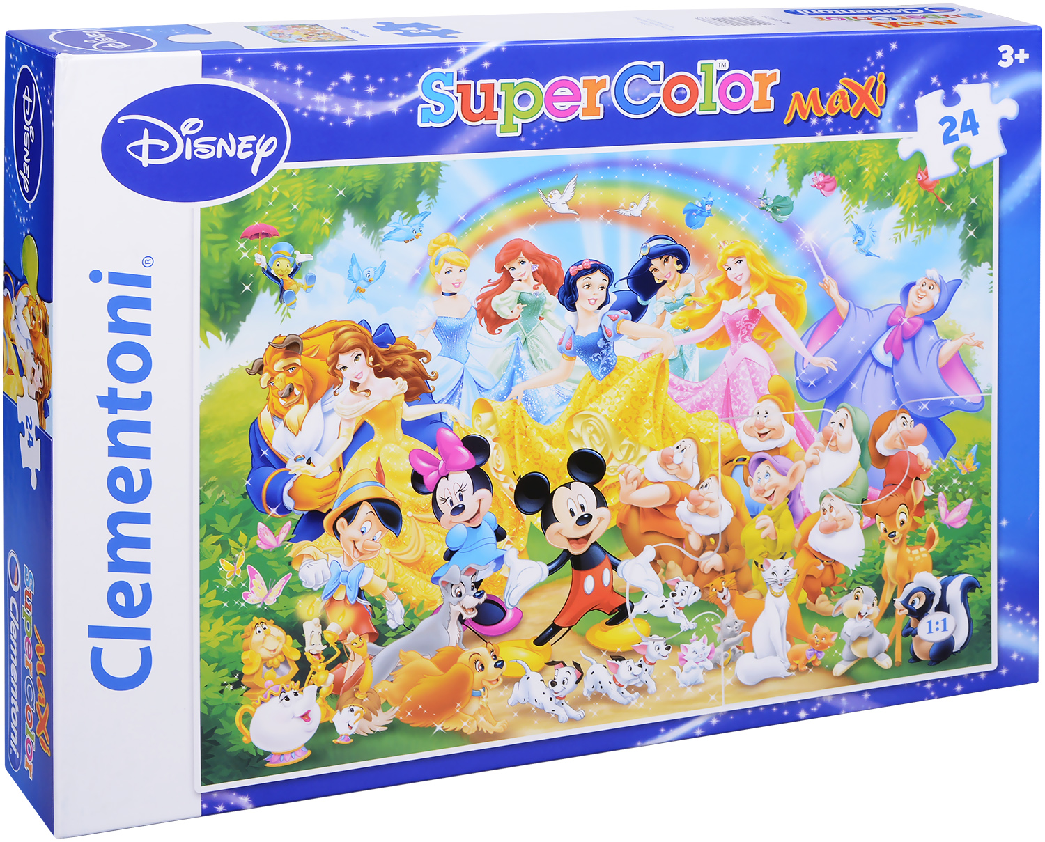Пъзел Clementoni от 24 макси части - Семейството на Дисни