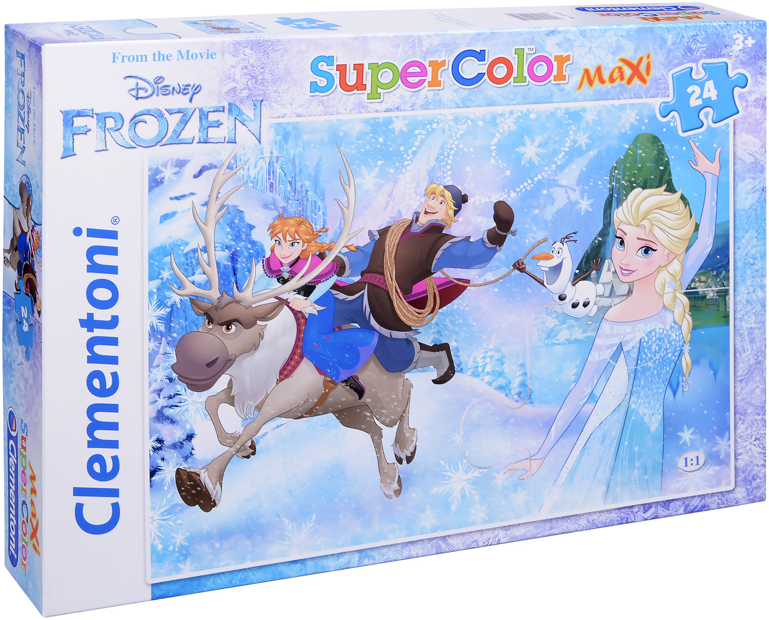Пъзел Clementoni от 24 макси части - Замръзналото кралство