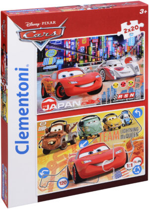 Пъзел Clementoni от 2 x 20 части - Колите