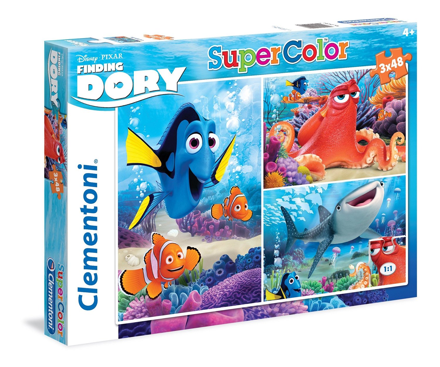 Пъзел Clementoni от 3 x 48 части - Дори