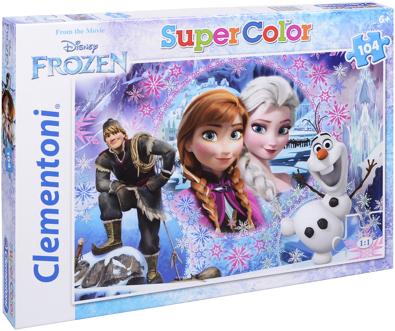 Пъзел Clementoni от 104 части - Замръзналото кралство