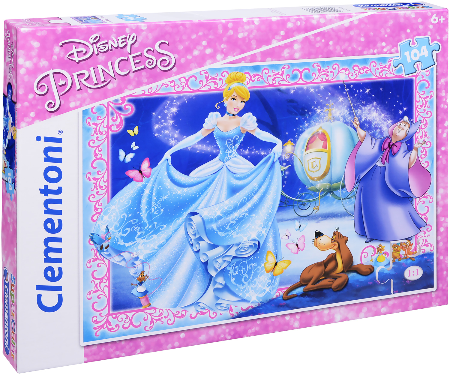 Пъзел Clementoni от 104 части - Пепеляшка