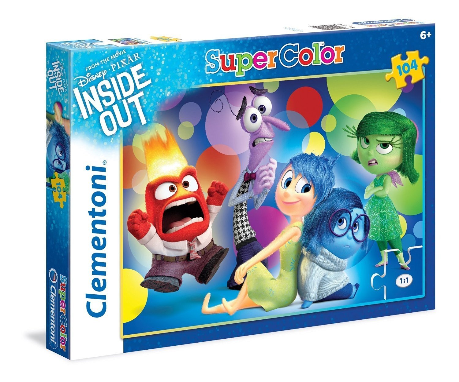 Пъзел Clementoni от 104 части - Отвътре навън