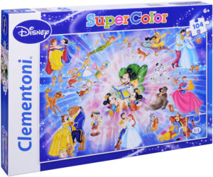 Пъзел Clementoni от 104 части - Семейството на Дисни
