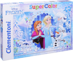 Пъзел Clementoni от 104 части - Замръзналото кралство