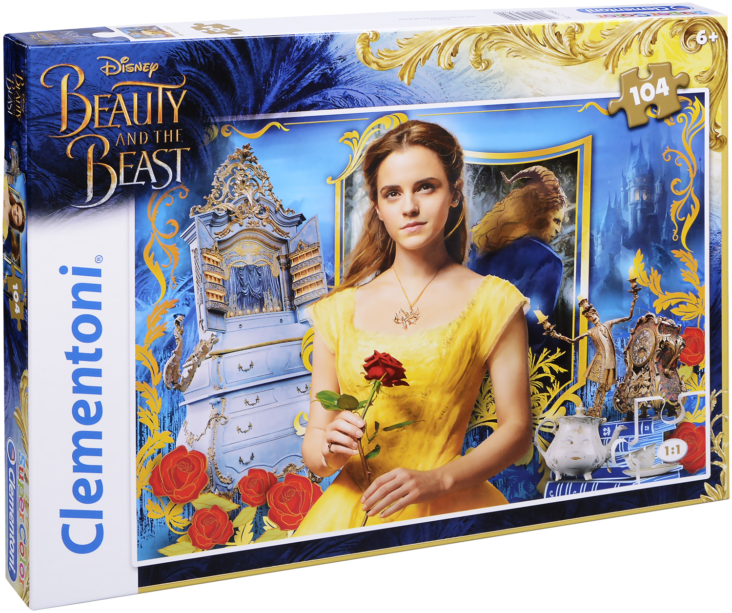 Пъзел Clementoni от 104 части - Красавицата и Звярът