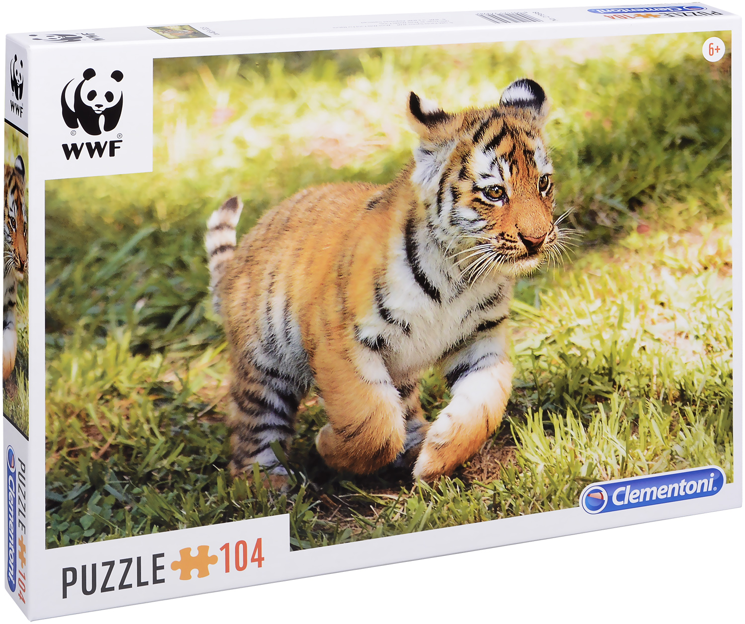 Пъзел Clementoni от 104 части - Тигърче