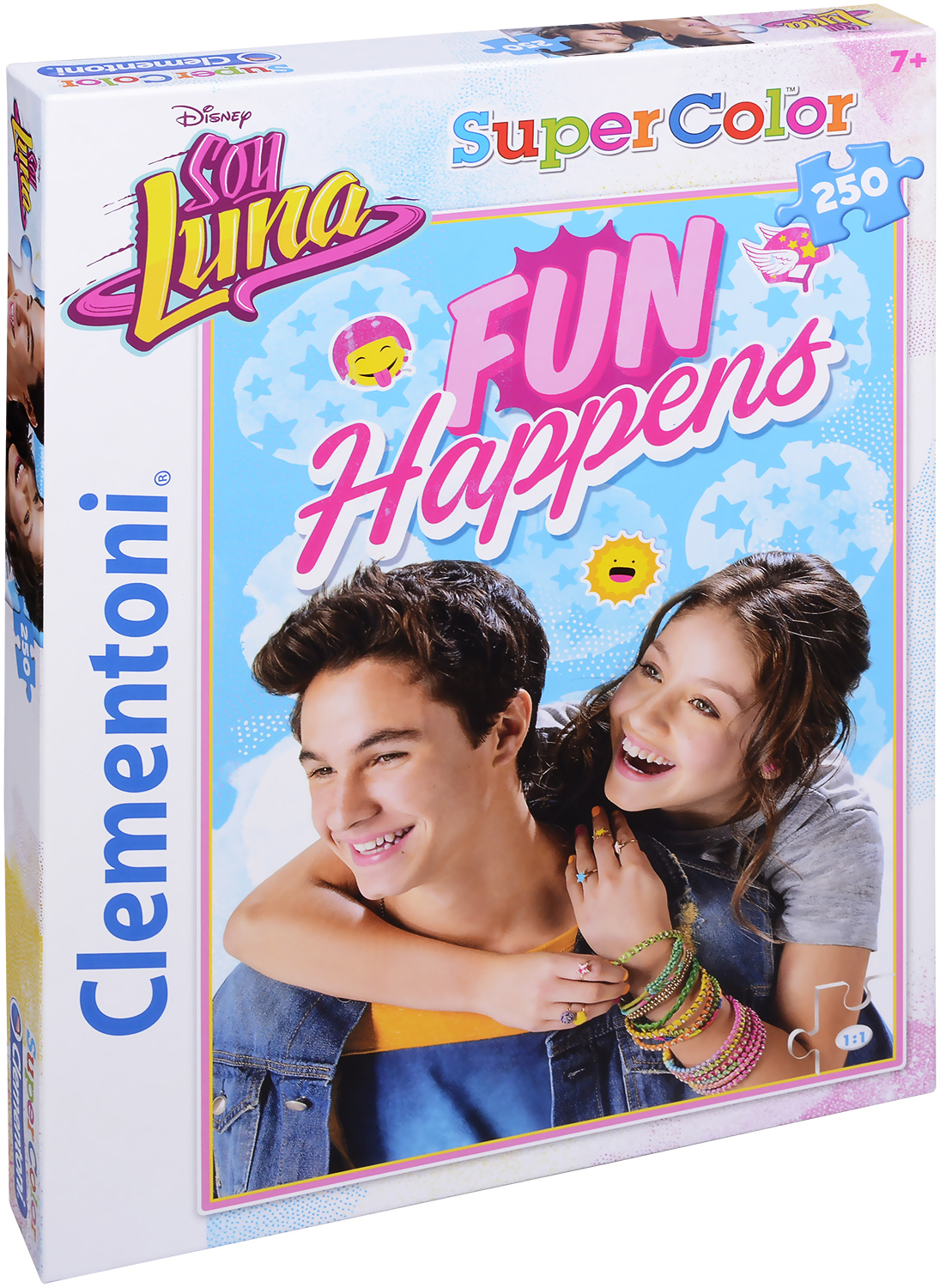 Пъзел Clementoni от 250 части - Сой Луна, време е за забава!