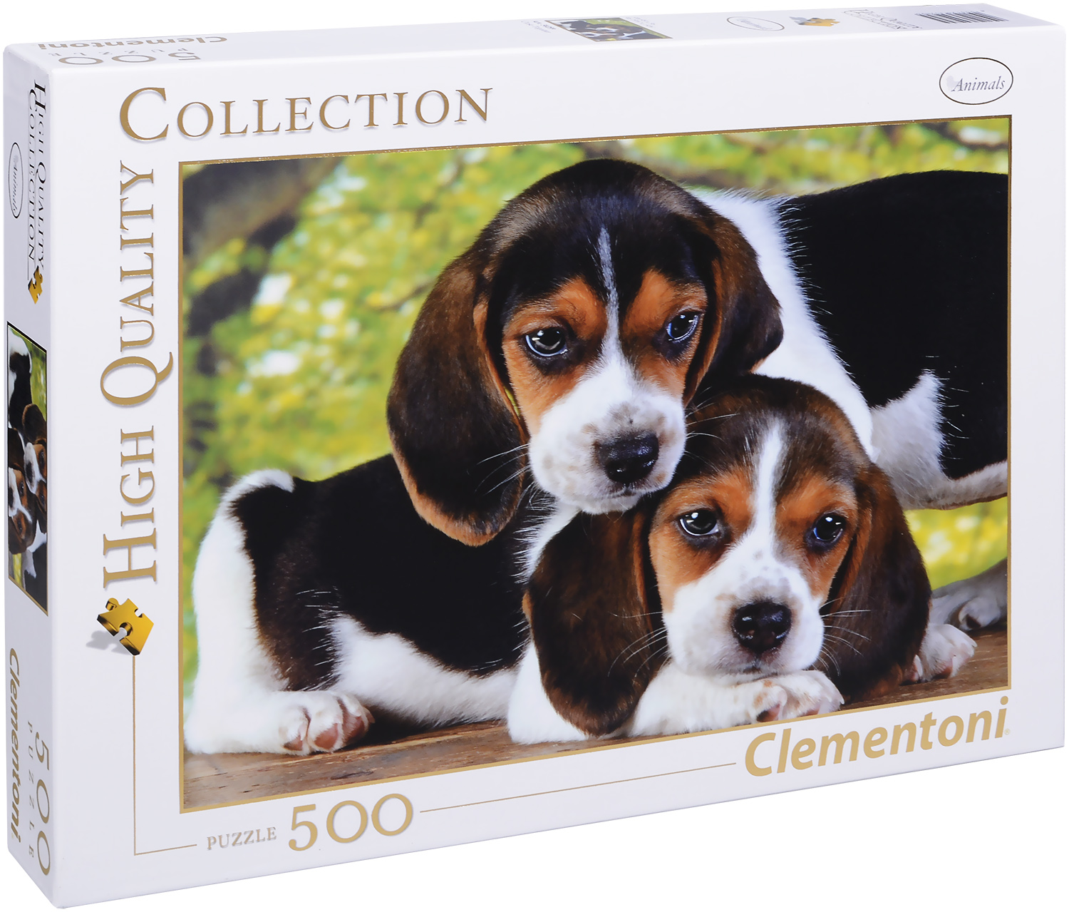 Пъзел Clementoni от 500 части - Кученца