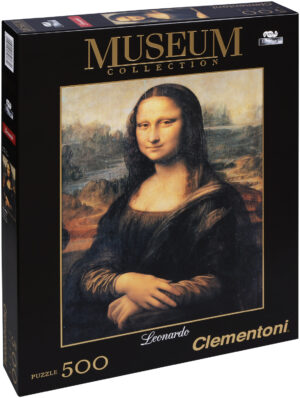 Пъзел Clementoni от 500 части - Мона Лиза, Леонардо да Винчи