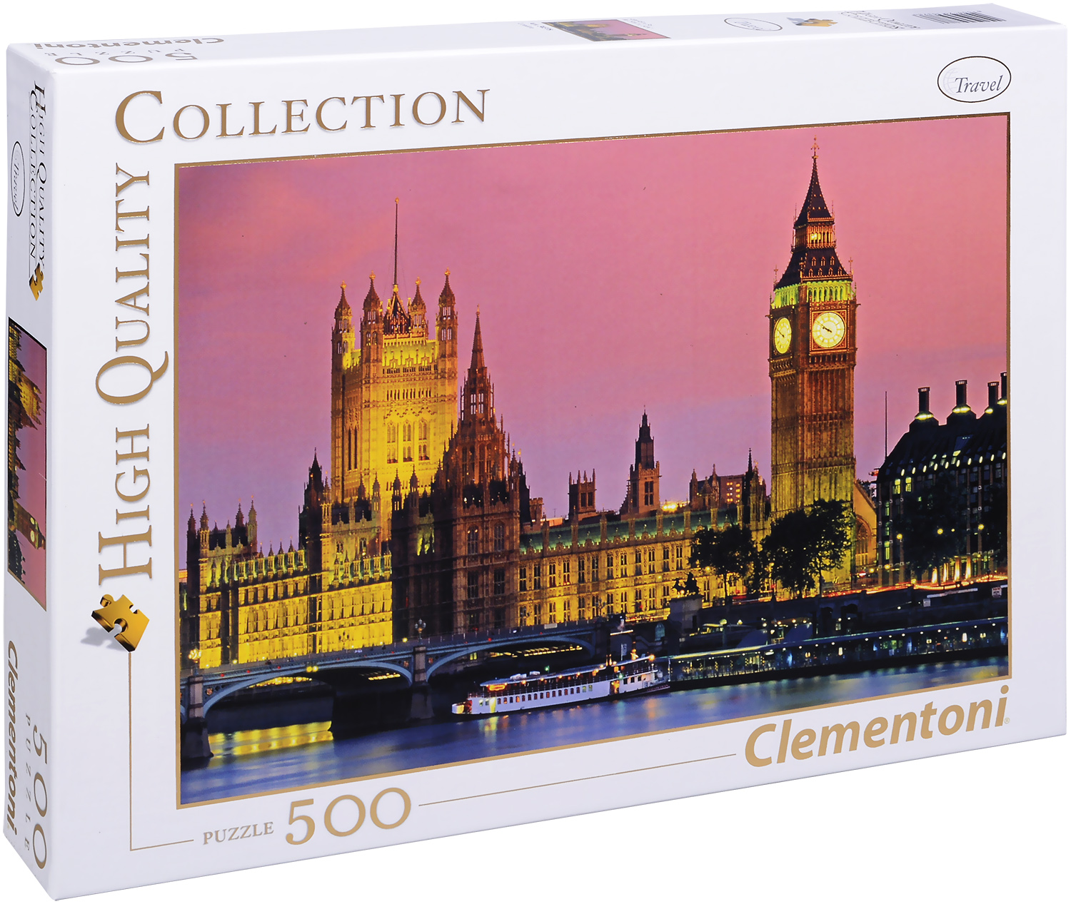 Пъзел Clementoni от 500 части - Лондон, Биг Бен