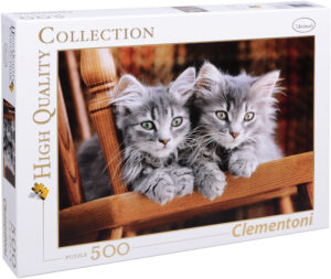 Пъзел Clementoni от 500 части - Котета