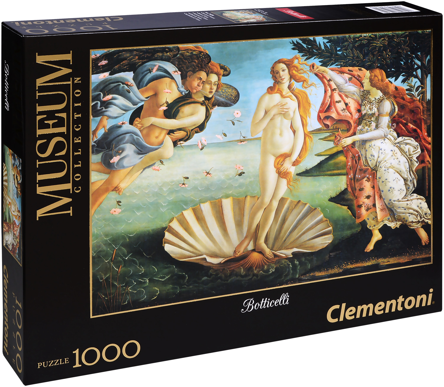 Пъзел Clementoni от 1000 части - Раждането на Венера, Сандро Ботичели