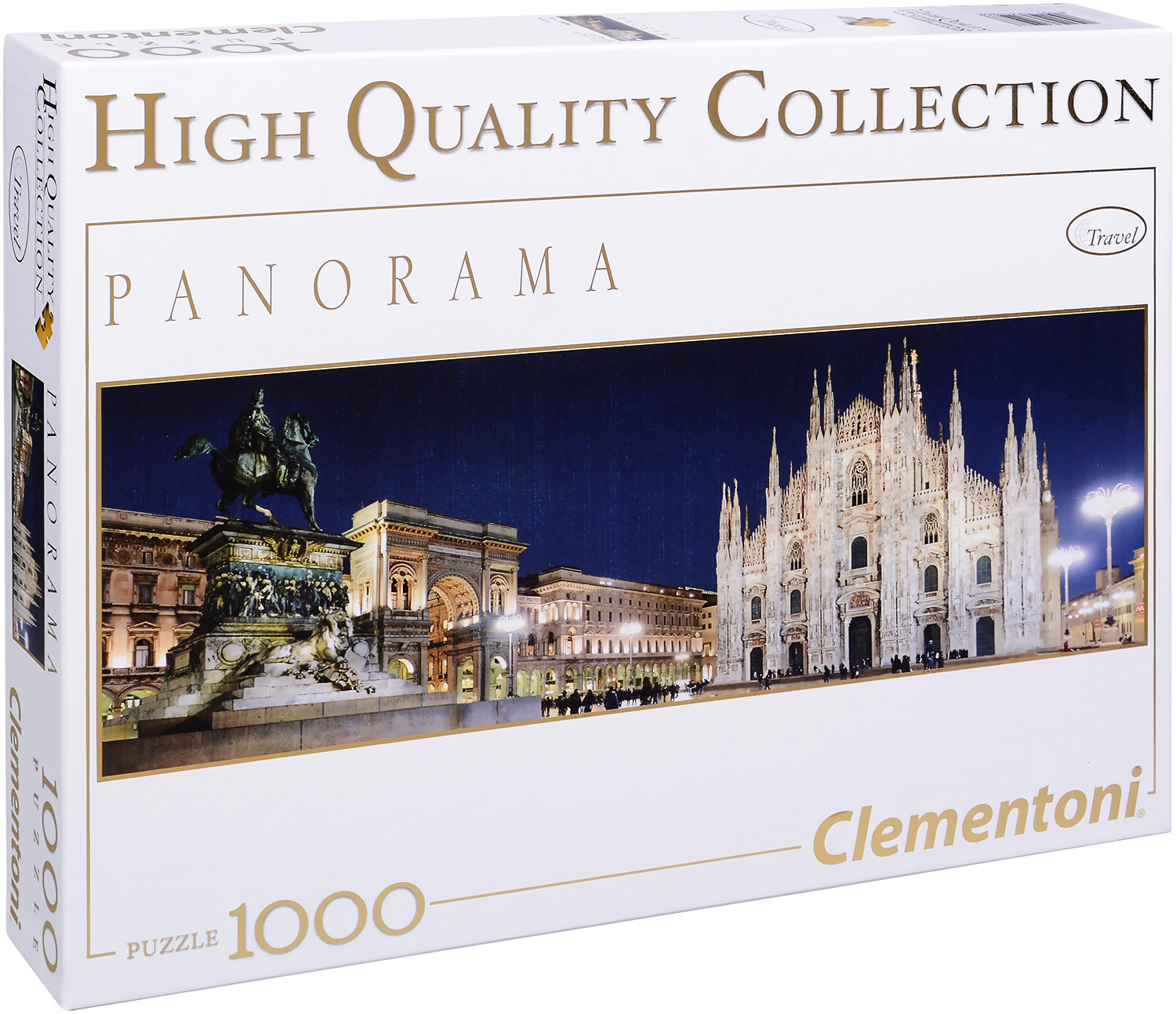 Панорамен пъзел Clementoni от 1000 части - Милано, Италия